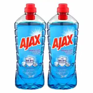 AJAX Antibacterial All Purpose Disinfectant Cleaner Kills 99.9% of Germs Clean Fresh Floor Bleach Free 1.5 L (8PCS/CTN)