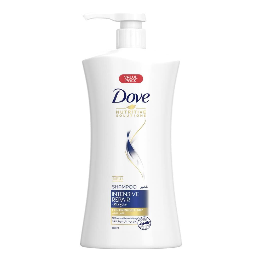 Dove Shampoo, for damaged hair, Intensive Repair, nourishing care for up to 100% healthy* looking hair, 1000ml(12PC/CTN)