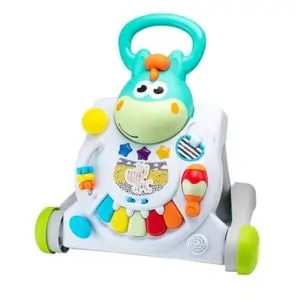 Infantino Sit Walk & Play 3-in-1 Walker - Multifunctional Baby Activity Table, Lights & Sounds, 6m-3yrs