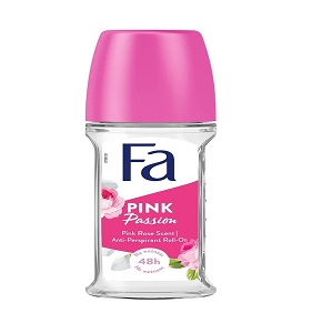 Fa Pink Passion Roll-On Deodorant for Women, 1.7 oz (50ml) Long-Lasting Freshness (24PCS/CTN)