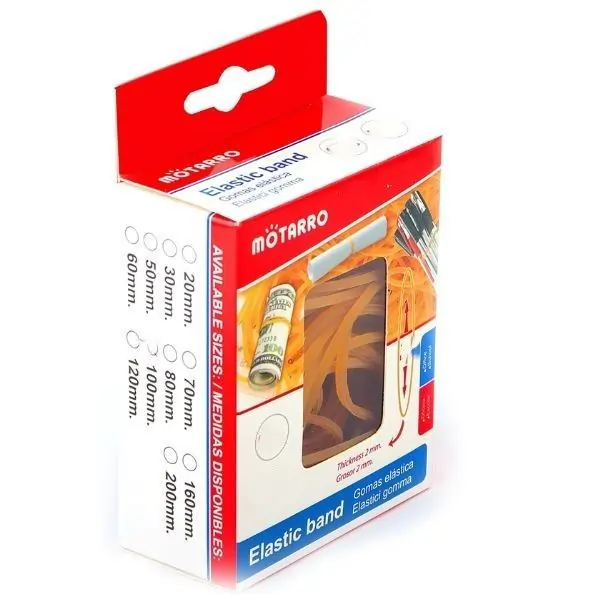 MOTARRO MF001-1 Elastic Rubber Bands, Heavy Duty Stretchable Bands for Office, Home & Packaging