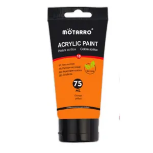 MOTARRO Acrylic Paint 75ml MP040-10. Premium Water-Based Craft Paint for Canvas, Fabric, Paper & Wood – Rich Color Pigment, Fast-Drying & Non-Toxic Acrylic Painting Art Supplies