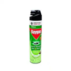 Baygon Aerosol Zen Garden 600ml – Insect & Mosquito Killer Spray, (12PCS/CTN)