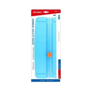 MOTARRO A4 Portable Paper Cutter Trimmer MI088-4 – Precision Cutter for Labels, Photos, Cards, Scrapbooking, and Crafts – Assorted Color
