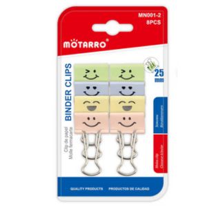 MOTARRO Binder Clips MN001-2, Heavy-Duty Metal Paper Clips for Office, School & Home – Multi-Purpose Document Organizer, Durable & Reusable