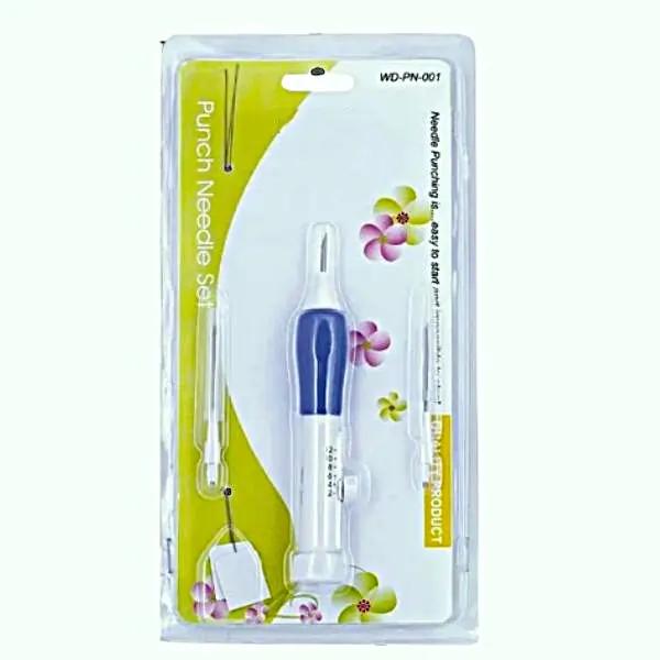 AL ARQAM Punch Needle Set – Rug Making & DIY Yarn Craft Kit with Multiple Needle Sizes