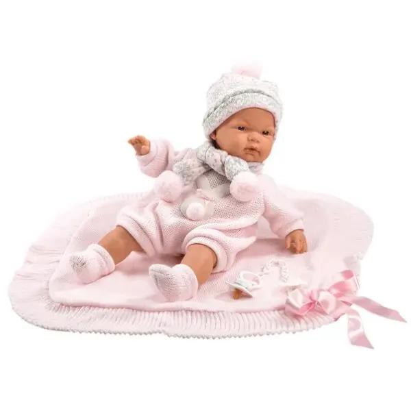 Llorens Joelle Handmade Doll 38cm Realistic Spanish Baby Doll | Soft-Body Doll for Girls | Premium Gift Ages 3+