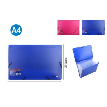 MOTARRO Accordion Folder MQ026 – Expanding File Folder with Multiple Pockets for Documents – Portable Document Organizer for Office, School & Home