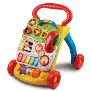 VTech First Steps Baby Walker - Interactive Activity Centre, Lights & Sounds, 6M+