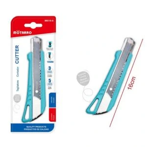 MOTARRO Utility Cutter MI016-6, Heavy Duty Retractable Blade Cutter for Office, School & DIY Craft Projects