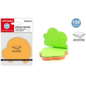 MOTARRO Sticky Notes MU002-24, Neon Color Self-Adhesive Memo Pads for Office, School & Home – Removable Sticky Note Pads for Quick Reminders, To-Do Lists & Daily Organization