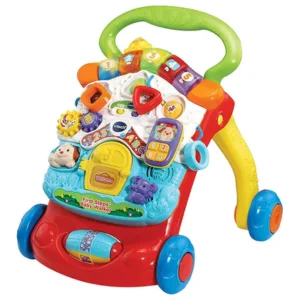 VTech First Steps Baby Walker - Interactive Activity Centre, Lights & Sounds, 6M+