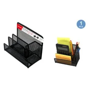 MOTARRO Desk Organizer MI007-5, Multi-Compartment Desktop Storage Box for Office, Home & School – Pen, Stationery & Accessory Holder – Durable & Space-Saving Desk Organizer