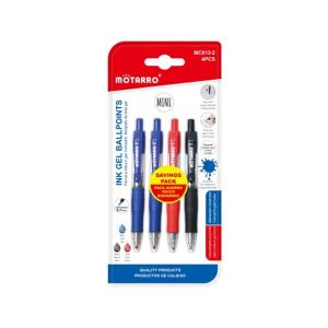 MOTARRO Gel Ink Ballpoint Pens MC013-2 – Smooth Writing, Quick-Dry Ink, 0.7mm Fine Tip, Comfortable Grip – Perfect for Office, School, Journaling & Note-Taking