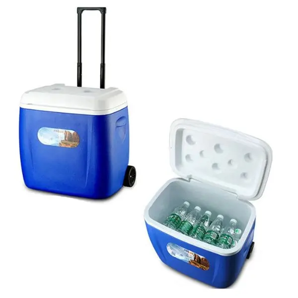 AL ARQAM 28L Wheeled Cooler Box – Heavy-Duty Portable Ice Chest for Camping, Tailgating, Beach, Picnic, and Outdoor Adventures