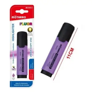MOTARRO 1PC Highlighter MC045-4, Smooth Ink Marker for Highlighting Notes, Books, and Documents