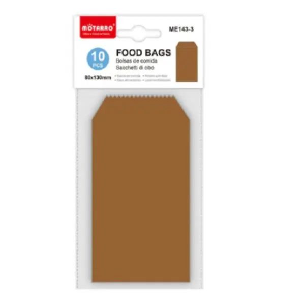 MOTARRO ME143-3 Food Storage Bags, Disposable Plastic Food Bags for Kitchen, Freezer & Grocery Use