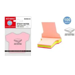 MOTARRO Sticky Notes MU002-23, Neon Color Self-Adhesive Memo Pads for Office, School & Home – Removable Sticky Note Pads for Quick Reminders, To-Do Lists & Daily Organization