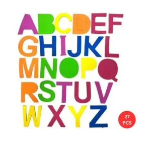 MOTARRO Magnetic English Alphabet Letters for Kids  MU174-3,  Colorful ABC Fridge Magnets Learning Set for Toddlers & Preschool