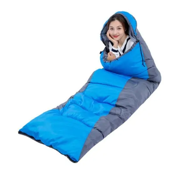 AL ARQAM Hooded Sleeping Bag for Adults & Kids, Lightweight Warm Sleeping Bag for Camping, Hiking, Backpacking & Travel