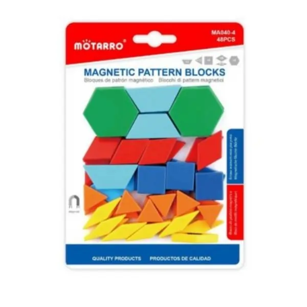 MOTARRO Magnetic Blocks MA040-4 for Kids, Educational STEM Building Toys, Creative Construction Set