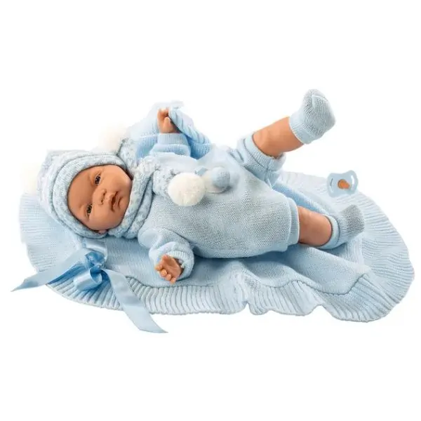 Llorens Joel Handmade Doll  38cm Premium Baby Doll for Girls | Soft-Body Realistic Spanish Doll Ages 3+