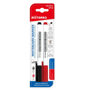 MOTARRO White Board Marker MC038-3 Dry-Erase Marker Set for Office, School & Home – Non-Toxic, Smooth Writing, Easy-Erase Whiteboard Pens