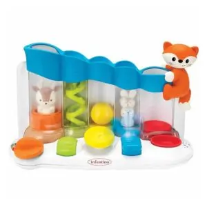 Infantino Senso Ball Drop Piano Baby Activity , Learning & Developing Toys, Multicolor, Senso Ball Drop Piano