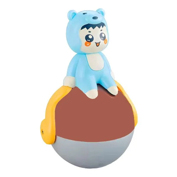 Youleen Funny Running Tumbler 0+Months – Tumbling Toy for Kids– Interactive Pull & Chase Rolling Toy – Fun Rolling Entertainment Toy