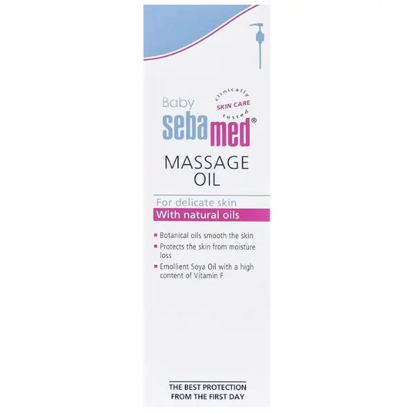 Sebamed Massage Oil 150 ml | pH 5.5 Skin Protection | Deep Nourishing Body Massage Oil for Sensitive Skin(12PCS/CTN)