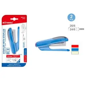 MOTARRO Stapler Set MI020-10, Office Stapler with Staples Included – Durable Desktop Stapler Kit for School, Home & Office Paper Binding
