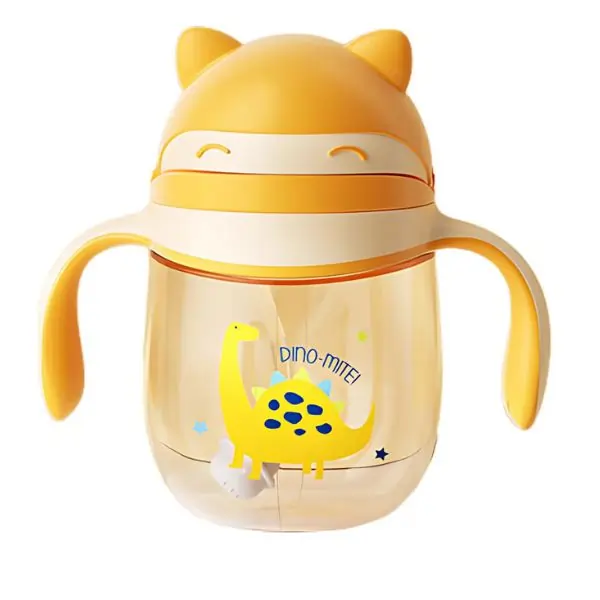 ALGO Dual Purpose Sippy Cup for Baby – 280 ML Leak Proof Training Cup with Soft Spout