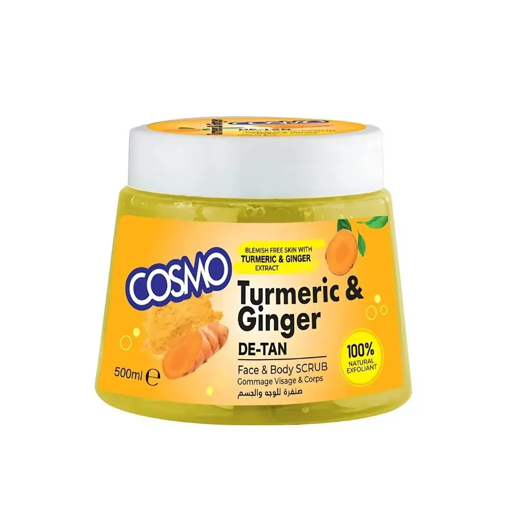 Cosmo Turmeric Ginger Face & Body Scrub 500ML (24PCS/CTN)