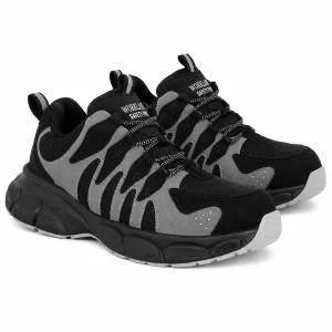Workland SBP Low Ankle Non-Metal  Shoes | Protective Industrial Work Footwear | Factory, Warehouse & Construction Work Shoes – Black