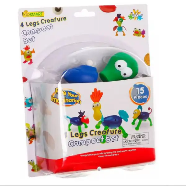 FREE KIDSMART 4-Legs Creature Compact Set – Fun Educational Toy for Kids, Creative Play Set