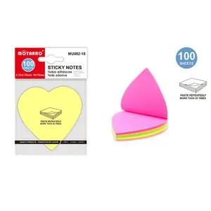 MOTARRO Sticky Notes MU002-15, Colorful Self-Adhesive Memo Pads for Office, School & Home – Removable Note Pads for Quick Reminders, To-Do Lists & Organization