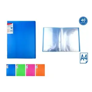 MOTARRO Display Book MQ016-40 – Clear File Folder for Documents, Reports, and Presentations