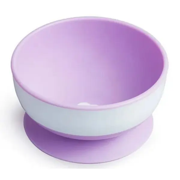 Munchkin Stay Put Suction Bowls 3-Pack, BPA Free, Dishwasher/Microwave Safe for 6M+