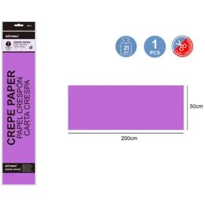 MOTARRO ME032-32 Crepe Paper – Premium Colored Craft Paper for Kids, DIY Crafts, Party Decorations & Creative Projects