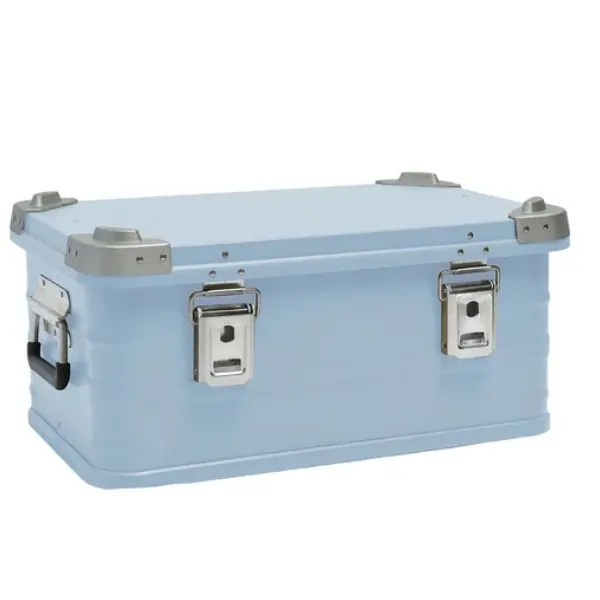 AL ARQAM 77.2x43.1x33.3 CM Aluminum & Magnesium Storage Box – Heavy-Duty Lockable Toolbox, Outdoor Gear, Camping, and Equipment Storage