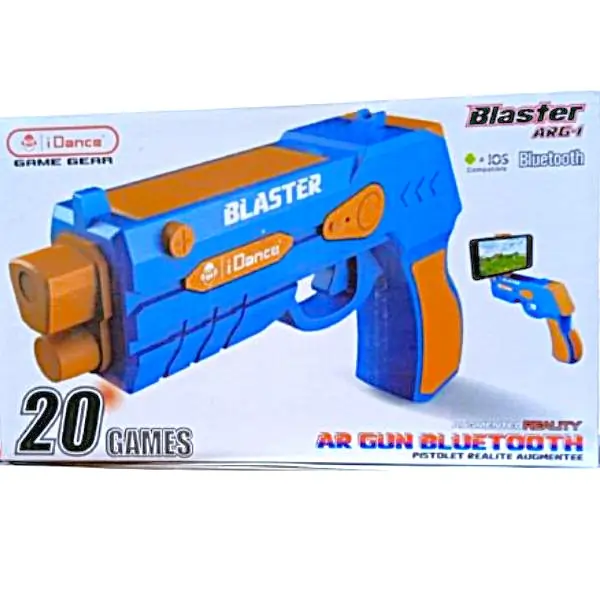 FREE AL ARQAM AR Blaster Bluetooth Gun Toy for Kids | Augmented Reality Game Gun | Interactive Shooting Game | Gift Toy for Boys