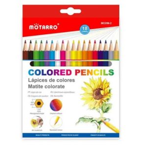 MOTARRO Colored Pencils MC096-2, Premium Soft-Core Pencils for Drawing, Sketching, School & Art Projects – Safe & Non-Toxic