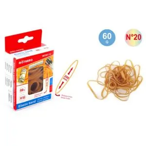 MOTARRO Elastic Rubber Band MF001-12, Durable Multi-Purpose Rubber Bands for Office, School, Home & Craft Use – Strong Stretchable Bands for Organization & DIY