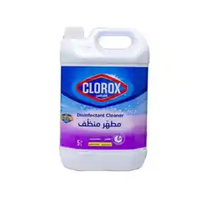 CLOROX Disinfectant Cleaner Lavender 5 Litre – Kills 99.9% of Germs & Cleans Surfaces with Fresh Lavender Scent – 3PCS/CTN