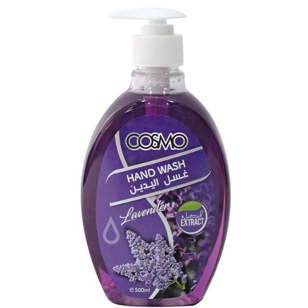 Cosmo Lavender Hand Wash 500ML (24PCS/CTN)