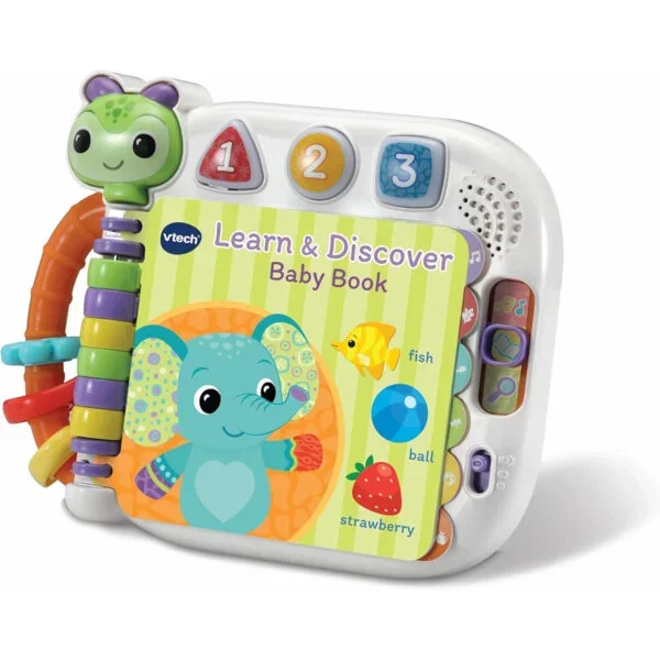 Vtech Little Apps Light Up Tablet for Kids 2-5 Years, Colorful LED Screen, 8 Activities, Piano Keys, Multicolor