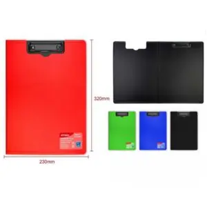 MOTARRO Folder with Clip MQ003-1 – Durable Document Folder for Office, School & Home – Holds Papers, Notes & Worksheets Securely
