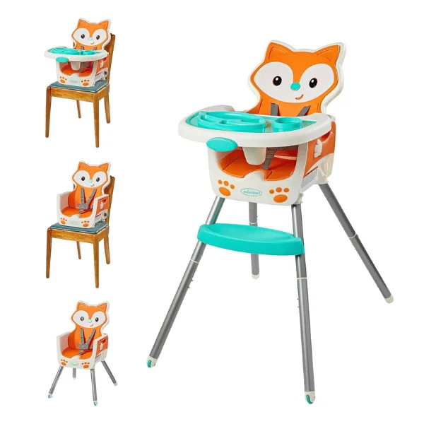 Infantino Grow With Me 4 In 1 Convertible High Chair - Blue