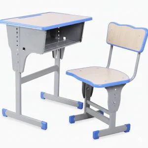 AL ARQAM Height Adjustable Kids Desk and Chair Set with Storage - Functional Study Table for Boys & Girls, Perfect for Writing, Reading, and Homework