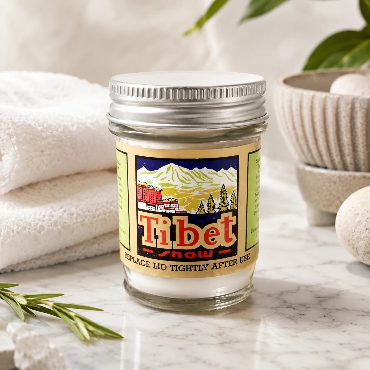 Tibet Snow Cream Jar 50 ml (6 Dozen/Carton)– Herbal Whitening & Moisturizing Face Cream | Skin Brightening & Anti-Aging